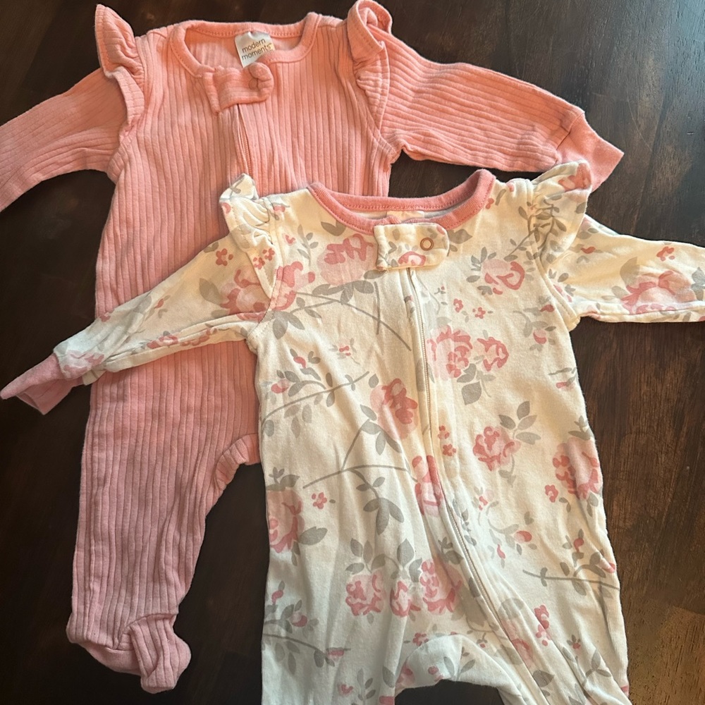 2 pc long sleeve sleepers